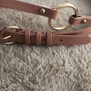 BCBGeneration blush waist belt